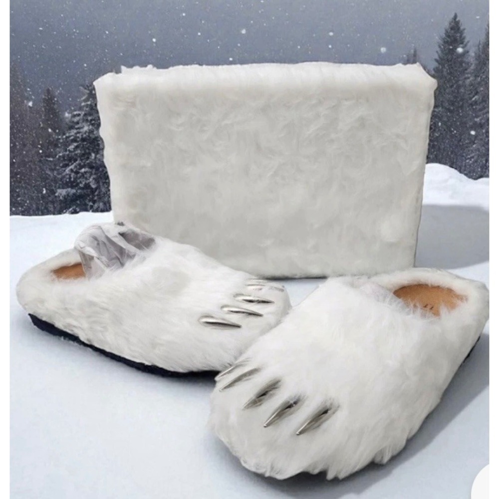 Bravest Studios Bear Claw Mules Size 14 Brand New In Box!